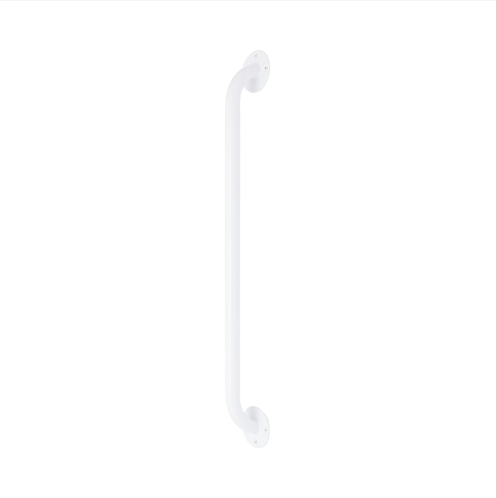 Medline White 24” Grab Bar for Shower & Bathtub, Independence Aid & Ease of Movement — For Elderly, Handicapped or Seniors, 300 lb. Capacity, 1 Bar
