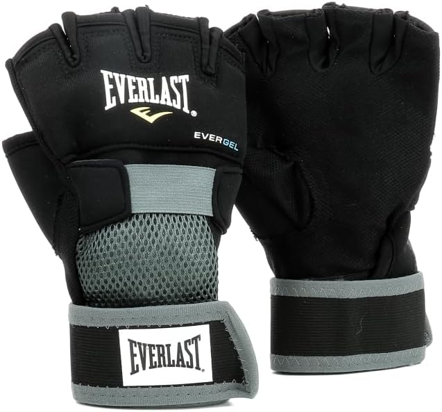 Everlast EverGel Hand Wraps (Red, Large)