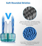 Fregum V-Shaped Orthodontic Toothbrush for Braces, Soft Bristles, 6 Count, No Interdental Brushes Included