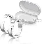 Anti Snoring Magnetic Ring, Snoring Stopper Acupressure Therapy Treatment Against Snoring Device Finger Ring Sleep Aid Unisex, Snoring Solution for Men and Women M（17mm-19mm）