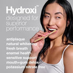 Davids Hydroxi Fluoride Free Nano Hydroxyapatite Toothpaste for Remineralizing, Sensitive Support, Whitening, Antiplaque, SLS Free, Natural Peppermint, 5.25oz, Made in USA