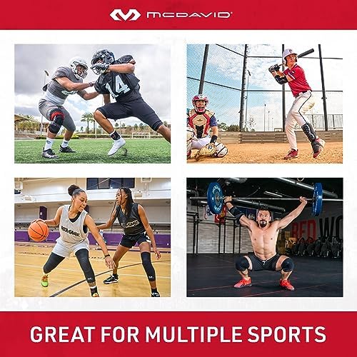 Mcdavid Ankle Sleeve Support, Elastic Compression, Pickleball, Walking, Running, Injury Recovery, Sprains