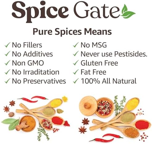 Spice Gate Premium Anise Seeds - Whole Aniseed (2 oz), perfect for cooking, baking bread, and even brewing tea.