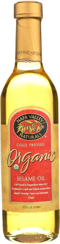 Napa Valley Naturals Oil Sesame Cold Pressed, 12.7 oz (Pack of 2)