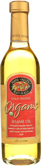 Napa Valley Naturals Oil Sesame Cold Pressed, 12.7 oz (Pack of 2)