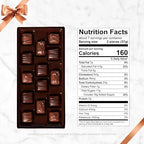 Russell Stover Assorted Caramels in Milk and Dark Chocolate, Mother's Day Chocolate Gift Box, 9 Ounce