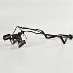 2.5X 3X 3.5X Optional Half Frame Binocular Surgical Dental Loupes with Led Headlight (Magnification:2.5X, Working Distance:L(440-540 mm))