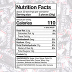 Roll Twists Chocolate Candy - 2 Pounds | Rolls Chocolate Long Individually Wrapped Candy, Bulk Pack