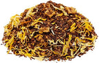 The Whistling Kettle Peach Rooibos Tea (Georgia Peach)- Sweet Aromatic Caffeine Free Flavored Rooibos Tea with Peach and Marigold- 4oz (80 servings)