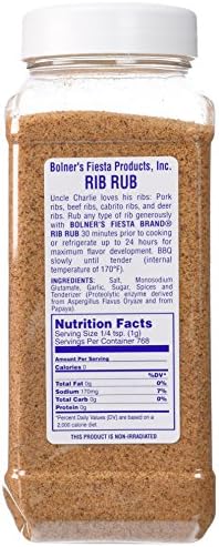 Bolner's Fiesta Rib Rub 20oz