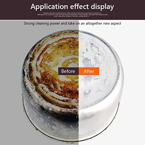 6-Pack Nano Emery Sponge Brush Eraser Scrub, Carborundum Cleaning Sponge Brush Household Cleaning Tools Cotton for Removing Rust Cleaning Kitchen Supplies