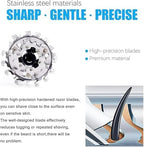 6 Pack HQ9 Replacement Shaver Heads Compatible with Philips Norelco, HQ9 Replacement Blades for Philips Electric Shaving HQ8120, HQ8140, HQ8142