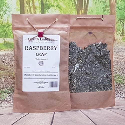 Health Embassy Raspberry Leaf | Rubus Idaeus L | Herbal Tea (100g)