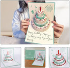 Juesly Birthday Gifts for Men with Mens Novelty Socks,Pop Up Birthday Card, Poster and Gift Box
