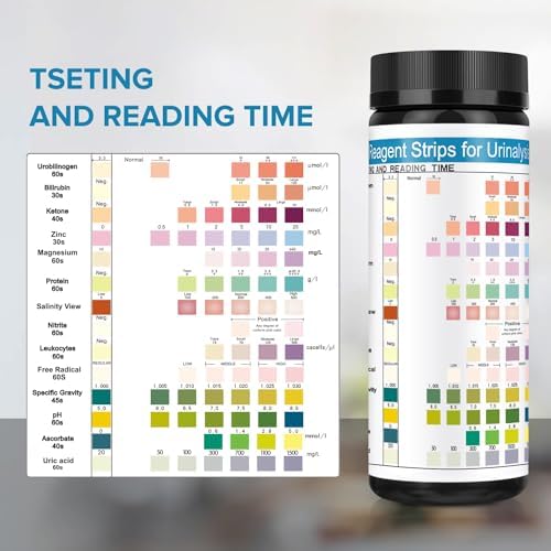 Urine Test Strips 14 Parameters 100 Count
