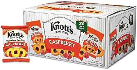 Knott's Berry Farm - Premium Berry Jam Shortbread Cookies, 2 oz Pack, 36/Carton 59636 (DMi CT