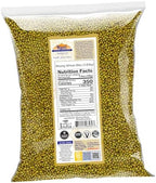 Rani Moong Whole (Ideal for cooking & sprouting, Whole Mung Beans with skin) Lentils Indian 128oz (8lbs) 3.63kg Bulk ~ All Natural | Gluten Friendly | Non-GMO | Kosher | Vegan | Indian Origin