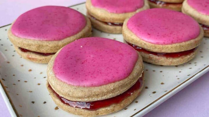Griffin's - Belgian Cremes Biscuits (Pack Of 3 x 250 Ea) Cinnamon Biscuits with Delicious Raspberry Flavoured Crème Centres, From New Zealand