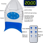 Teeth Whitening Machine LED Light, Mobile Dental Teeth Whitening Lamp Bleaching Accelerator, 36W Cold Tooth Whitener Light with Remote Control, 110V