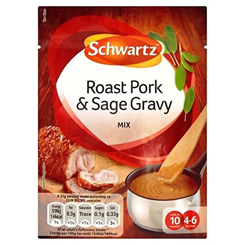 Schwartz Pork & Sage Gravy Sachet 25g - Pack of 2