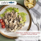 COLE’S - Smoked Rainbow Trout Fillet with Quinoa | Open & Ready to Eat Meal | 5.6 oz Canned & Hand-Packed | 19g Protein | High in Vitamin D | 6 pack