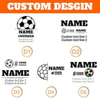 Personalized Soccer Ball with Custom Photo & Name - Unique Gift for Son, Daughter, Boyfriend, Soccer Fan, Dad, Coach - Birthday, Graduation, Anniversary Sports Present
