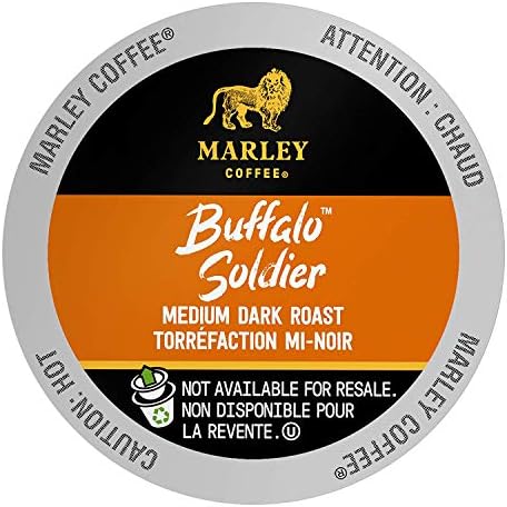 Marley Coffee, Buffalo Soldier, 96 Count Single Serve Cups