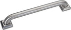 joyrain 500lb Capacity Stainless Steel Grab Bar - Heavy Duty Bathroom Safety Rail for Elderly, Anti-Slip Shower Handle, ADA Compliant (Brushed Stainless Steel, 16 inch)