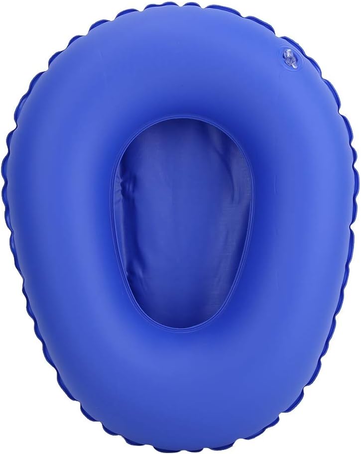 Inflatable Bedpan for Bedridden Patients, Portable Air Cushion Toilet, Medical Urinal