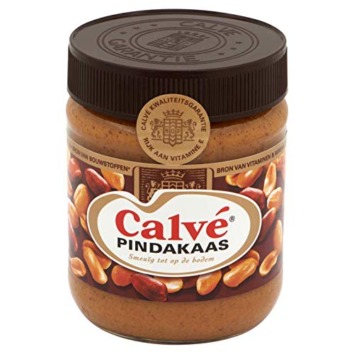 Dutch Peanut Butter | Calvé | Peanut Butter Pot | Total Weight 12.35 ounce