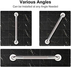 supregear Grab Bars for Bathtubs and Showers, Anti Slip Bathroom Grab Bars for Seniors, 304 Stainless Steel Safety Shower Handle, Toilet Handicap Elderly Assist Bathroom Wall Handle, 16 inch