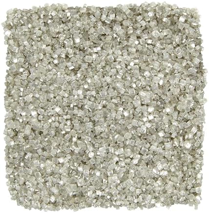 Wilton Pearlized Sugar Food Decorative, Silver, 5.25 oz