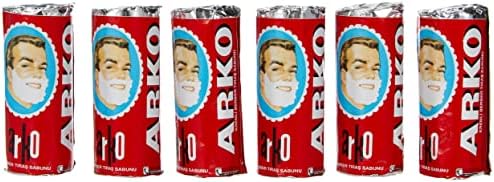 Arko Shaving Cream Soap Stick (6 Pieces) by EVYAP