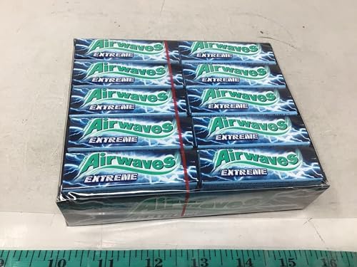 Wrigleys Airwaves Extreme Menthol and Eucalytus - Case of 30