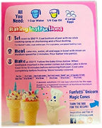 Pillsbury Unicorn Funfetti Cake Mix Kit! Strawberry Cake and Cupcake Mix with Candy Bits and Vanilla Frosting! Unicorn Cake and Cupcake with Vanilla Toppings! Perfect For Holiday, Birthday And Party!
