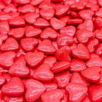 Red Double Heart Sprinkles Edible Heart Cake Decorating Cake Decorations Cupcake Toppers Cookie Decorating Perfect for Cakes, Cupcakes, Desserts Toppings 3OZ