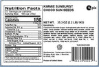 Yupik Kimmie Sunbursts, Colorful Chocolaty Sunflower Seeds, 2.2 lb (35.2 oz), Gluten-Free, Kosher, Sunflower Seeds in Chocolaty Candy Coating, Source of Fiber, Ideal for Parties, Baking & Gifts