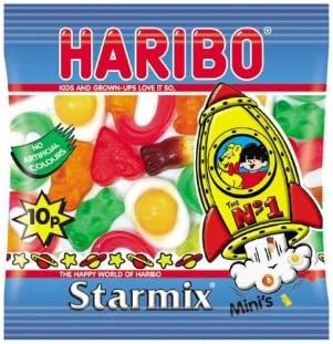 Haribo Starmix Mini Bags (Box Of 100)
