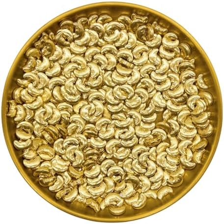 Dynastang Super Gold Moons Sprinkles Edible Moons Cake Decorating Moons Cake Decorations Cupcake Toppers Cookie Decorating Perfect for Cakes, Cupcakes, Desserts Toppings 3OZ