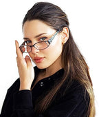V.W.E. 3 Pairs Women Flower Floral Readers - Fashion Reading Glasses Magnification