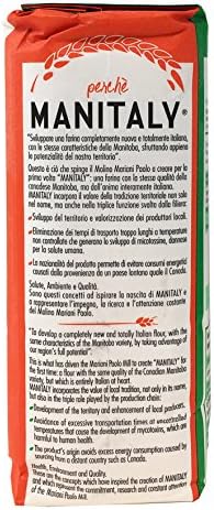 Manitaly Manitoba Type ?0? Flour Made with 100% Italian Wheat 2.2 Lbs (1 kg)
