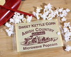 Amish Country Popcorn | Old Fashioned Microwave Popcorn | Non-GMO, Gluten Free, Microwaveable and Kosher (Sweet Kettle White Hulless, 36 Bags)