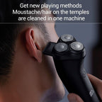 Electric Shavers for Men, Rechargeable IPX7 Waterproof Electric Shaver Men's Rotary Shavers Electric Shaving Razors with LED Smart Screen
