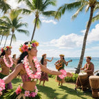 Hawaiian Leis Party Silk Flower Leis 41inch Thicken Hawaiian Leis Garland Headband Leis and Hand Leis for Graduation Hula Dance Luau Party, Photo Prop Wedding Birthday in Outdoors (Pink)