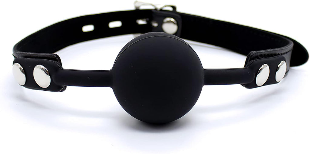 Silicone Mouth Ball Plug for Bedroom Play, Adjustable Size for Universal Fit, Accessory for Couples