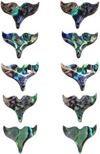 SUPVOX Abalone Shell Pendant Mermaid Tail Necklace Accessories Diy Craft Charms for Women Girls Jewelry Decoration 0.98X0.78In