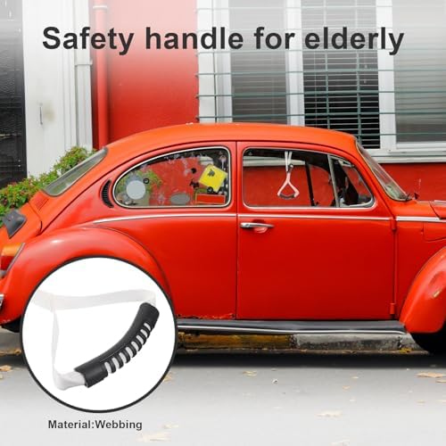 Car Handle Assist for Elderly and Disabled, Portable Car Door Grab Bar Strap Support, Mobility Aid for Safe Vehicle Entry and Exit