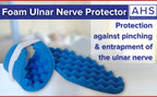AMERICAN HOSPITAL SUPPLY AHS Adjustable Foam Positioner | Ulnar Nerve Protector | Decubitus Care Elbow Pads | Pads 1 Each