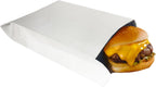 PABCK 30Pcs Kraft Paper Waxed Bag Foil Inner Hot Dog Bag Food Storage Greaseproof Bags Party Favor for Picnic Treat BBQ Bakery Sandwich Hamburger Bread Packaging Take Out Lunch Bags 4.7x8.3+1.57 inch