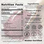SavorSatch Ground Sumac – 4oz Resealable Pouch | Certified Kosher, GMO Free, Allergen-Free | Tangy, Deep Red Spice for Middle Eastern Cooking, Salads, and Meats | Product of Turkey